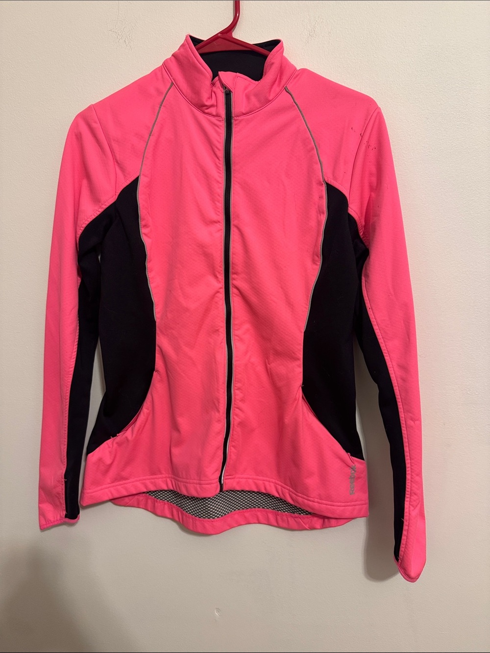 Reebok Pink and Black Garment